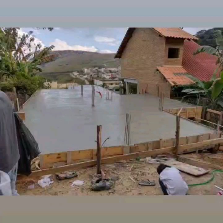 Laje concretada